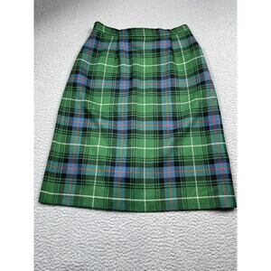 Vintage Arkay Womens Size 12 Tarten Plaid Skirt Midi